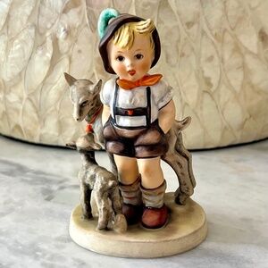RARE 1948 Hummel "Little Goat Herder" 200/I TMK-1 Crown